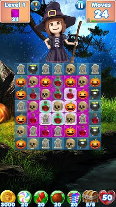 Halloween Games 2 - fun puzzle - Screenshot 1