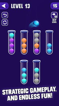 Ball Shorting : Color Puzzle - Screenshot 2