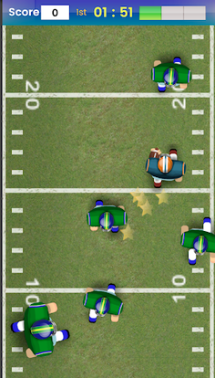 Finger Rush Football - Screenshot 2