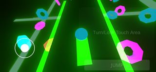 Cyberpunk Neon Ball - Screenshot 3