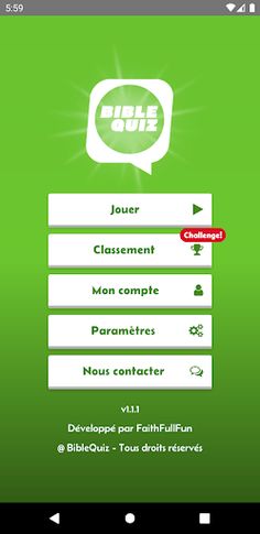 Bible Quiz - by FaithFullFun - Screenshot 1