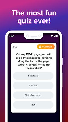 Free Credits Quiz For IMVU-202 - Screenshot 1