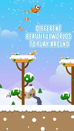 Flying Bird: Fun Egg Drop Game - Screenshot 3