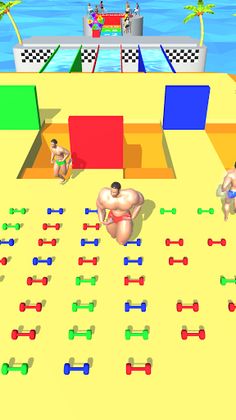 Muscle Race 3D - Screenshot 1