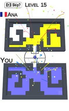 Roller.io - Color Ball Swipe H - Screenshot 2