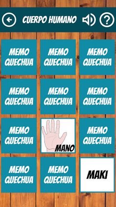 MemoQuechua - Screenshot 1