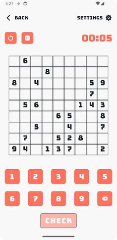 Sudoku Game App - Screenshot 2