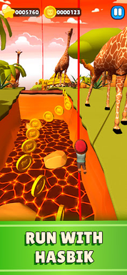 Hasbik run: African chase - Screenshot 4
