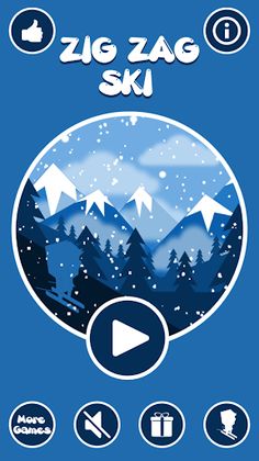 Zig Zag Ski - Screenshot 1