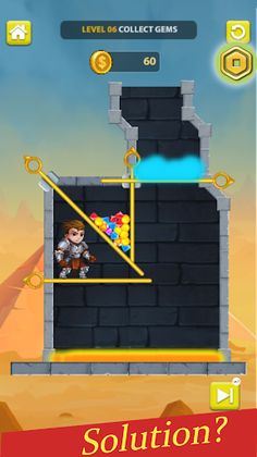 Robux Hero's Puzzle Quest - Screenshot 1