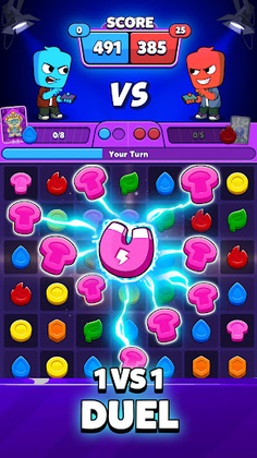 Madness Match: PvP Match 3 - Screenshot 2