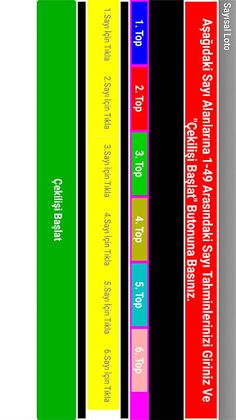 Sayısal Loto - Screenshot 2