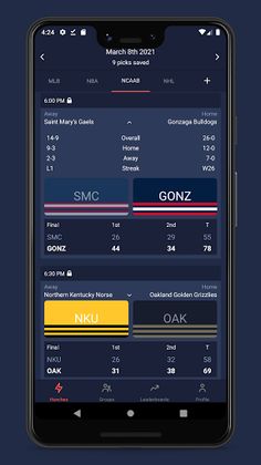 Hunch - Sports Pick'Em Game - Screenshot 2
