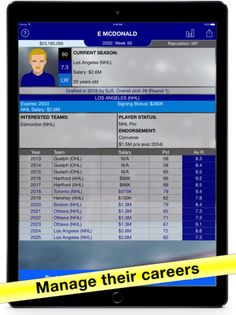 Hockey Agent: Team Manager sim - Screenshot 2