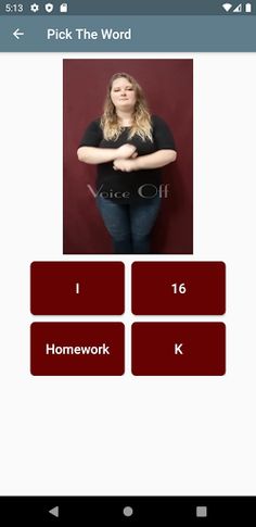 Voice Off - ASL Learning - Screenshot 3