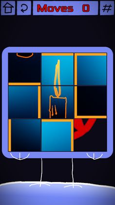 Momo Slider Scary Game Puzzle - Screenshot 3