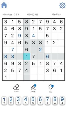 Sudoku - Classic Sudoku Puzzle - Screenshot 2
