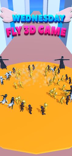 Wednesday Fly 3D Game - Screenshot 2