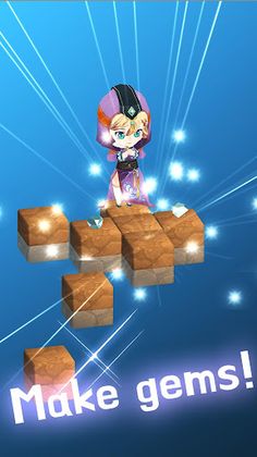 Gem Girl: Grow Gem - Screenshot 1