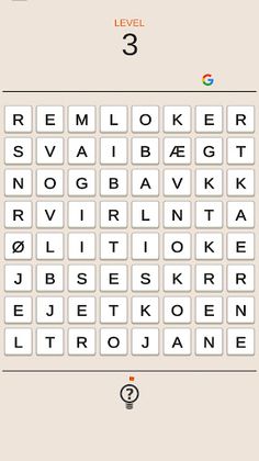 Widdle 2 - Dansk ordspil - Screenshot 2