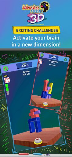 Blocks Rock 3D - The Companion - Screenshot 2