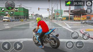 Real Moto Driving Racing Games - Screenshot 1