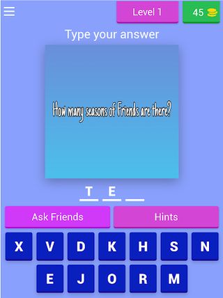 Friends Trivia: Quiz - Screenshot 3