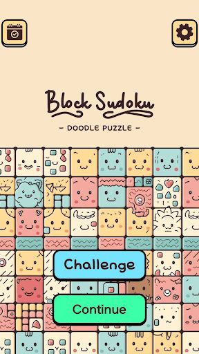 Block sudoku doodle puzzle - Screenshot 3
