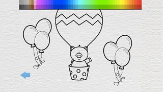 Balloons Coloring - Screenshot 2