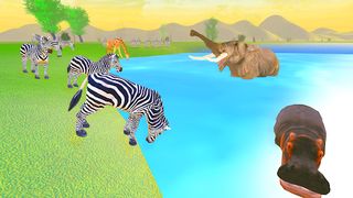 Real Zebra : Zebra Games - Screenshot 2