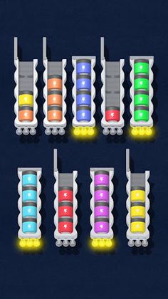 Battery Sort 3D - Screenshot 3