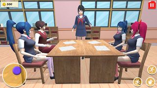 Anime High School Girls Game - Screenshot 3