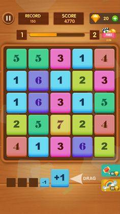 Merge Block Number Puzzle - Screenshot 1