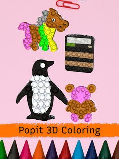 Pop-It Antistress 3D Coloring! - Screenshot 1