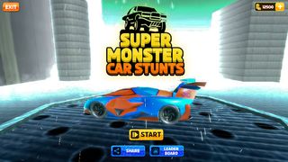 Super Monster Car Stunts - Screenshot 1