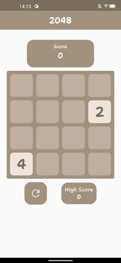 2048 Game - Screenshot 1