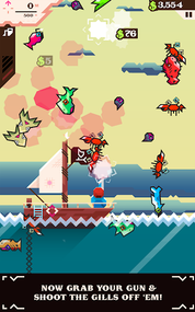 Ridiculous Fishing - Screenshot 2
