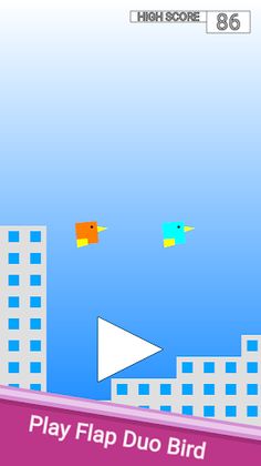 Flap Duo Birds - Screenshot 1