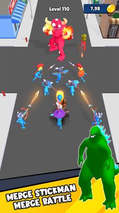 Merge Master Stick 100 Doors - Screenshot 1