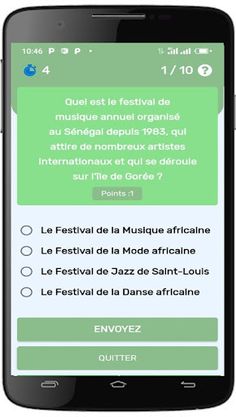 Quiz Senegal - Screenshot 3