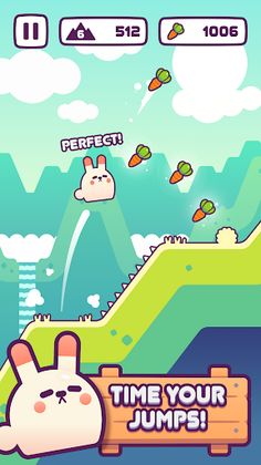 Fat Bunny: Endless Hopper - Screenshot 2