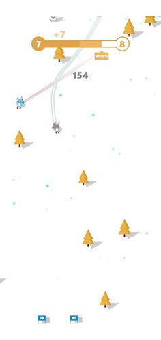 Ski Rabbit - Fun Sports Game - Screenshot 3