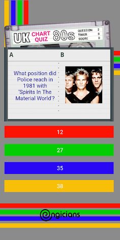 UK Chart Quiz 80s - Screenshot 2