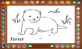 Coloring Book 18: Forest Babie - Screenshot 3
