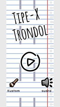 Motor Trondol - Tipe X Racing - Screenshot 1