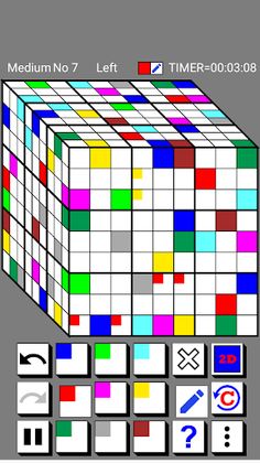 3D Color Place：3D Sudoku - Screenshot 4