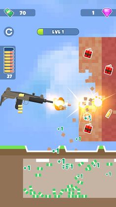 Gun Crusher: Smashing games - Screenshot 3