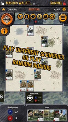 WWII Tactics Card Game - Screenshot 2