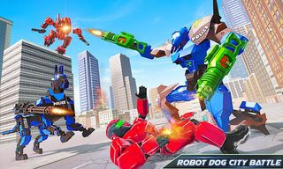 US Police Dog Robot Car Game - Screenshot 3