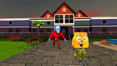 Scary Neighbor Sponge Secret - Screenshot 4